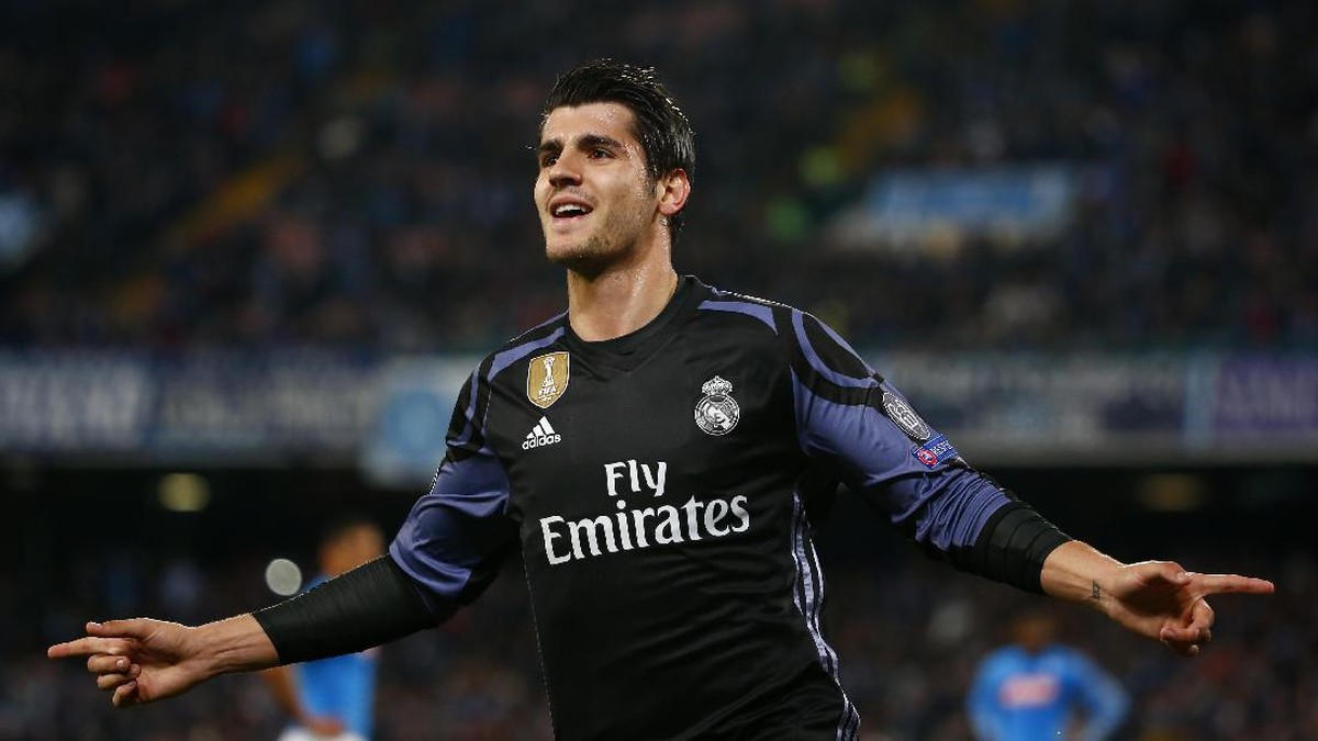 Alvaro Morata, yang kabarnya sedang diincar Manchester United (Foto: REUTERS/Tony Gentile)