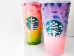 Meracik Minuman Starbucks Warna-warni Ternyata Bikin Barista Repot