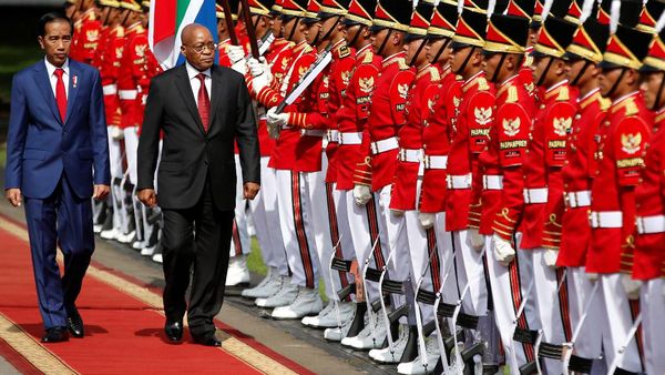 Jokowi Terima Kunjungan Presiden Afrika Selatan