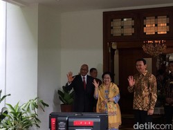 Ahok dan Djarot Temani Megawati Bertemu Presiden Afsel