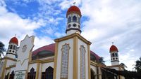 Potret Masjid Cantik Perlambang Cinta & Kenangan di Sigi, Sulteng
