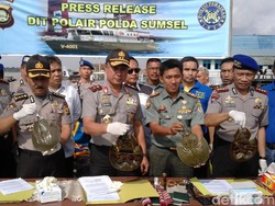 2 Kapal Pengangkut 8 Ribu Ketam Diamankan di Banyuasin Sumsel