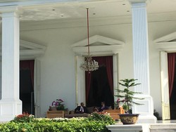 Jokowi Sambut Presiden Afrika Selatan dengan Upacara Kenegaraan