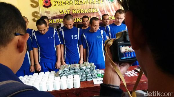 11 Pelaku Penyalahgunaan Narkoba Dibekuk