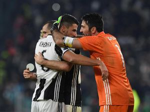 Buffon soal Peluang Treble Juventus