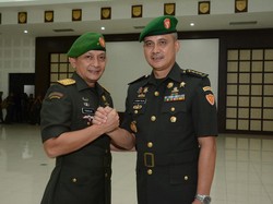 Alfret Denny Tuejeh Resmi Jabat Kadispen TNI AD