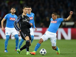 Napoli Unggul 1-0 atas Madrid