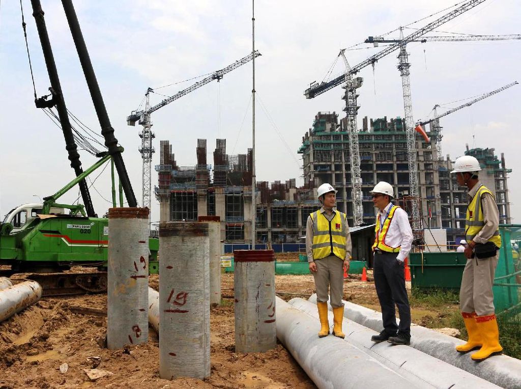 Konstruksi 2 Apartemen di CBD Meikarta Rampung Konstruksi 2 Apartemen di CBD Meikarta Rampung