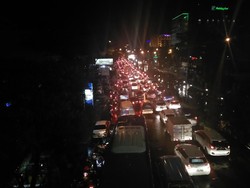 Banjir Surut, Lalu Lintas Pasteur Bandung Padat Merayap