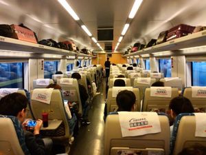 Ini Sensasi Naik Bullet Train di China