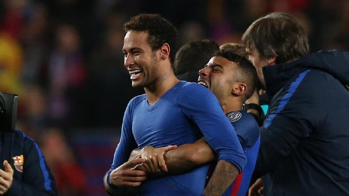 Aksi Menit-Menit Akhir Neymar