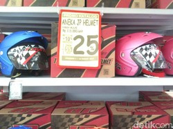 Diskon Perlengkapan Berkendara Bikers di Transmart Carrefour