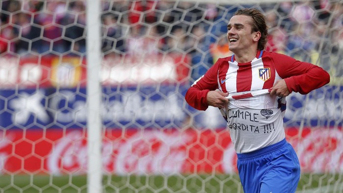 Griezmann Tegaskan Lagi Kalau Dia Bahagia di Atletico