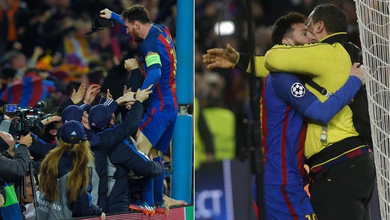 Barca Lolos Dramatis, Messi Ucapkan Terima Kasih kepada Fans