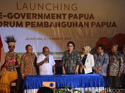 Dihadiri Pimpinan KPK, Pemprov Papua Luncurkan Sistem e-Government