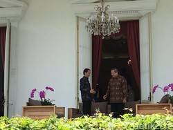 Bertemu SBY, Jokowi: Estafet Pembangunan Harus Diteruskan