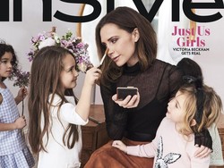 Foto: Manisnya Victoria Beckham Main Dandan-dandanan dengan Anak-anak