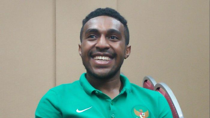 Terens Puhiri (Foto: detikSport/Amalia Dwi Septi) Terens Puhiri (Foto: detikSport/Amalia Dwi Septi)