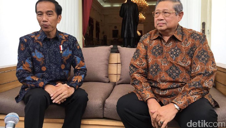 Bertemu Jokowi di Istana, Ini Alasan SBY Ajak Djoko Suyanto