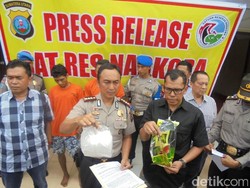 Seorang Kurir Narkoba di Medan Dibekuk, Sabu 1 Kg Disita