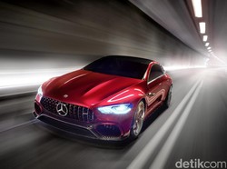 Mercedes-AMG GT Concept, Mobil Sport Hybrid dari Mercy