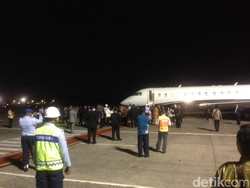 Menhub Antar Kepulangan Presiden Afrika Selatan di Bandara Halim