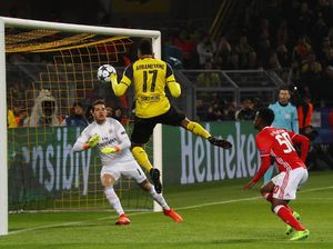 Dortmund Sementara Memimpin 1-0 dari Benfica