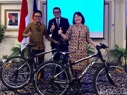 Sepeda Hadiah Presiden Jokowi Sampai ke Australia
