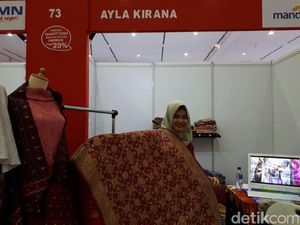 UKM Ini Tawarkan Songket Benang Emas Seharga Rp 100 Juta