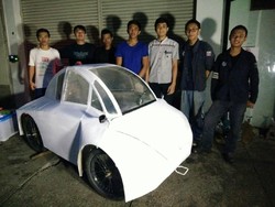 Berbekal Mesin Supra X, Mobil Hemat Energi Ini Minum Ethanol