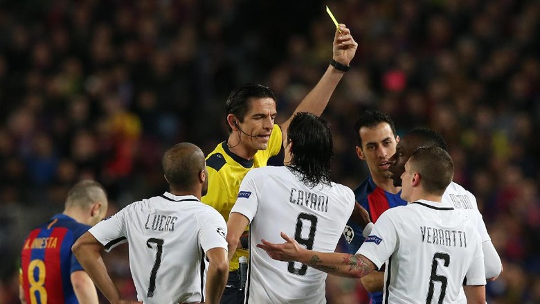 Wasit Barcelona vs PSG Terancam Ditepikan UEFA