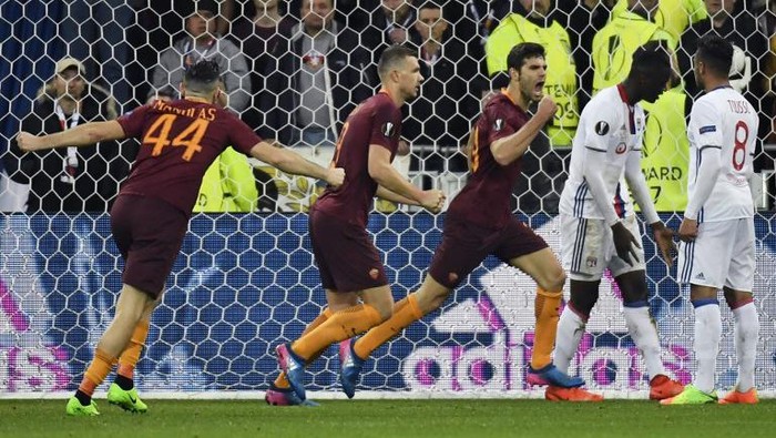 Kalah di Leg Pertama, Roma Tetap Optimistis