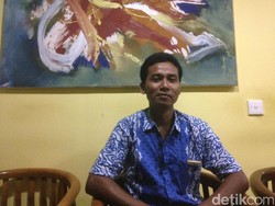 Senangnya Sumarjianto, Salat Bersama Rombongan Raja Salman