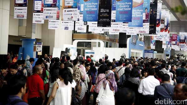 Pengunjung Membludak di GATF 2017