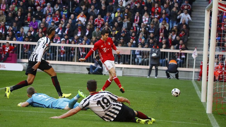 Hajar Frankfurt, Bayern Kian Jauh Tinggalkan Rival-Rivalnya Hajar Frankfurt, Bayern Kian Jauh Tinggalkan Rival-Rivalnya