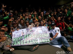 Ojek Online dan Sopir Angkot di Tangerang Gelar Deklarasi Damai