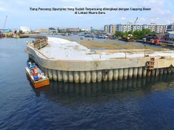Tanggul Pengaman Pantai Jakarta Tahap 2 Ditargetkan Selesai 2018