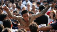 Kesurupan Warnai Festival Tato di Thailand