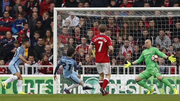 Kalahkan Middlesbrough, City Melangkah ke Semifinal