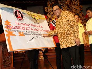 Oesman Sapta Buka Pakemnas IX Peradah di Denpasar