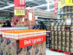 Serba Beli 2 Gratis 1 di Promo Akhir Pekan Transmart dan Carrefour