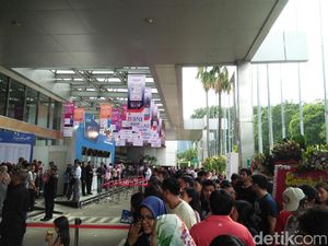 GATF 2017 Resmi Dibuka, Traveler Sesaki JCC Sejak Pagi