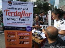KPU DKI Jakarta Tetapkan Daftar Pemilih Sementara Hari Ini