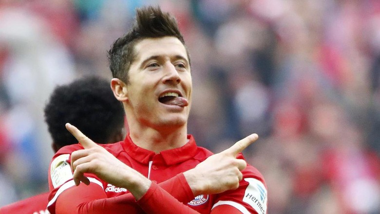 Lewandowski Sudah 100 Gol untuk Bayern