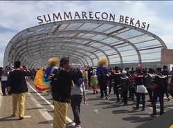 Seru! Parade Budaya Peringati HUT ke-20 Kota Bekasi