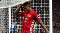 Statistik fantastis lainnya adalah dia mencetak empat gol dari lima shot pertamanya untuk tim senior MU. (Matthew Lewis/Getty Images)