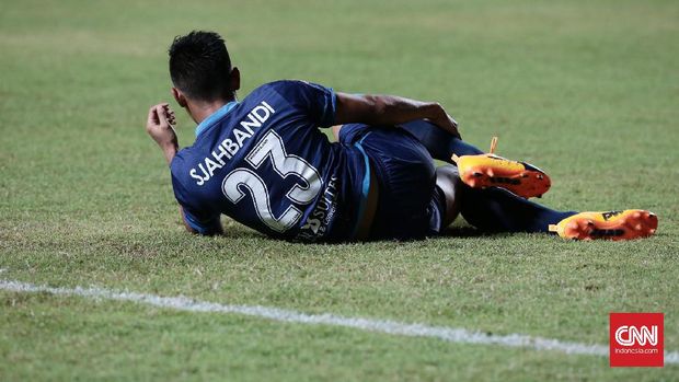 Gelandang Timnas Indonesia U-22, Hanif Sjahbandi ingin berusaha netral membahas soal debat capres 2019. (