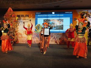 Bangga! Wonderful Indonesia Juara di Pameran Pariwisata ITB Berlin