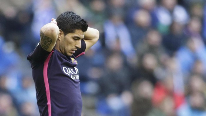 Untuk Pertama Kalinya Barca Kalah Ketika Suarez Bikin Gol