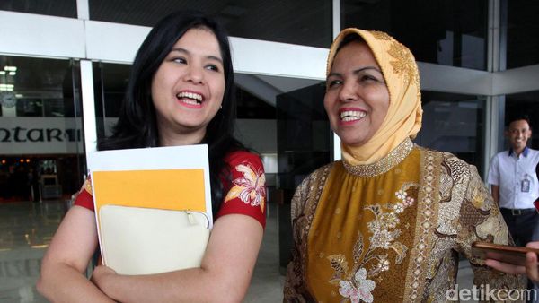 Annisa Pohan Datang ke DPR